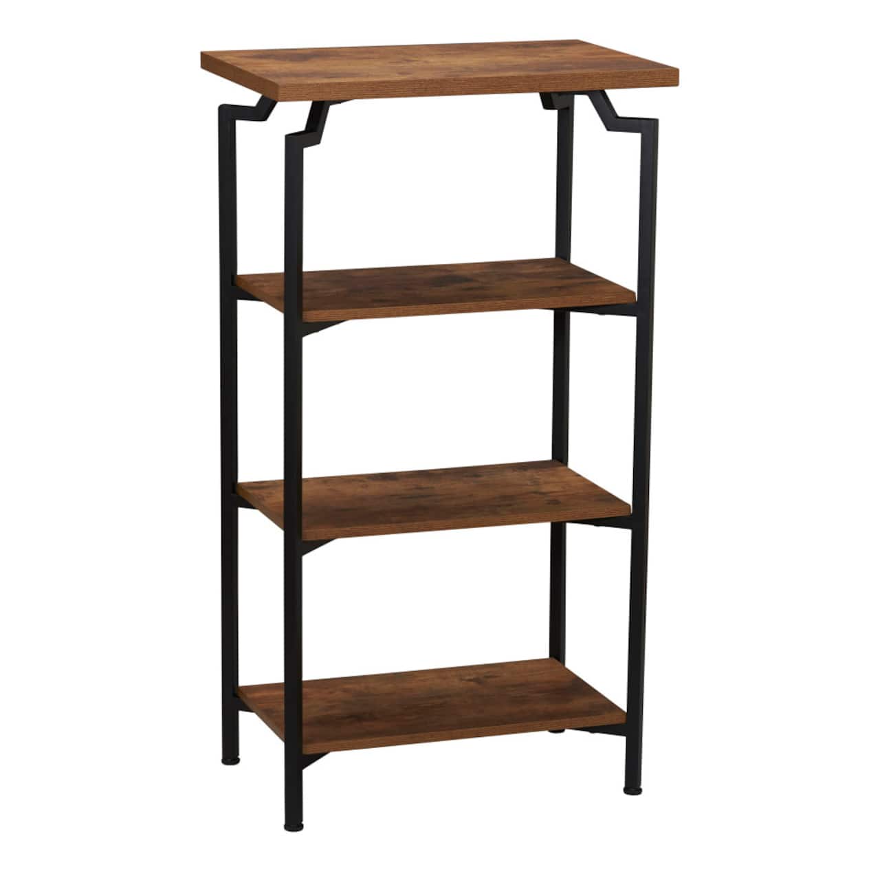 Household Essentials Crown 43" 4-Tier Bookshelf